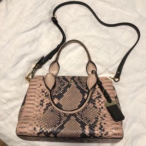 Coach Handbag, Snakeskin Design w/ Dustbag NWOT